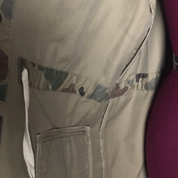 Wood Wood Camo Kate Jacket Small Hooded Light - Picture 7 of 8